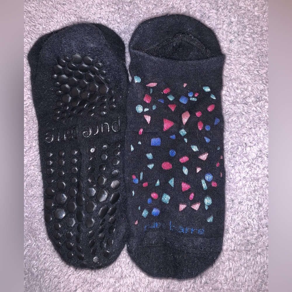Multicolored Gemstone Pure Barre Sticky Socks